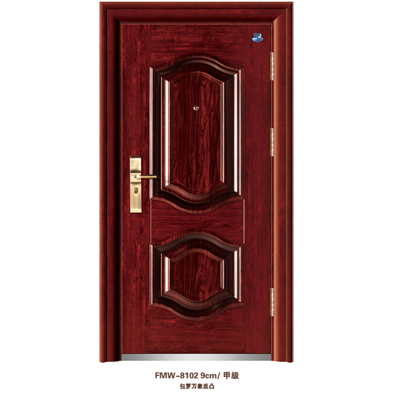 门业图片-防盗门浙江福满屋厂家供应 甲级非标防盗门 可供批发防盗门图片